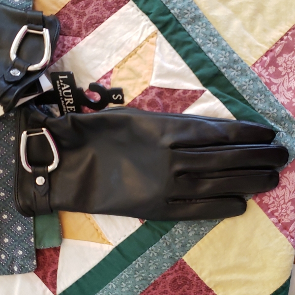 RL Lined Leather Gloves - Picture 6 of 9